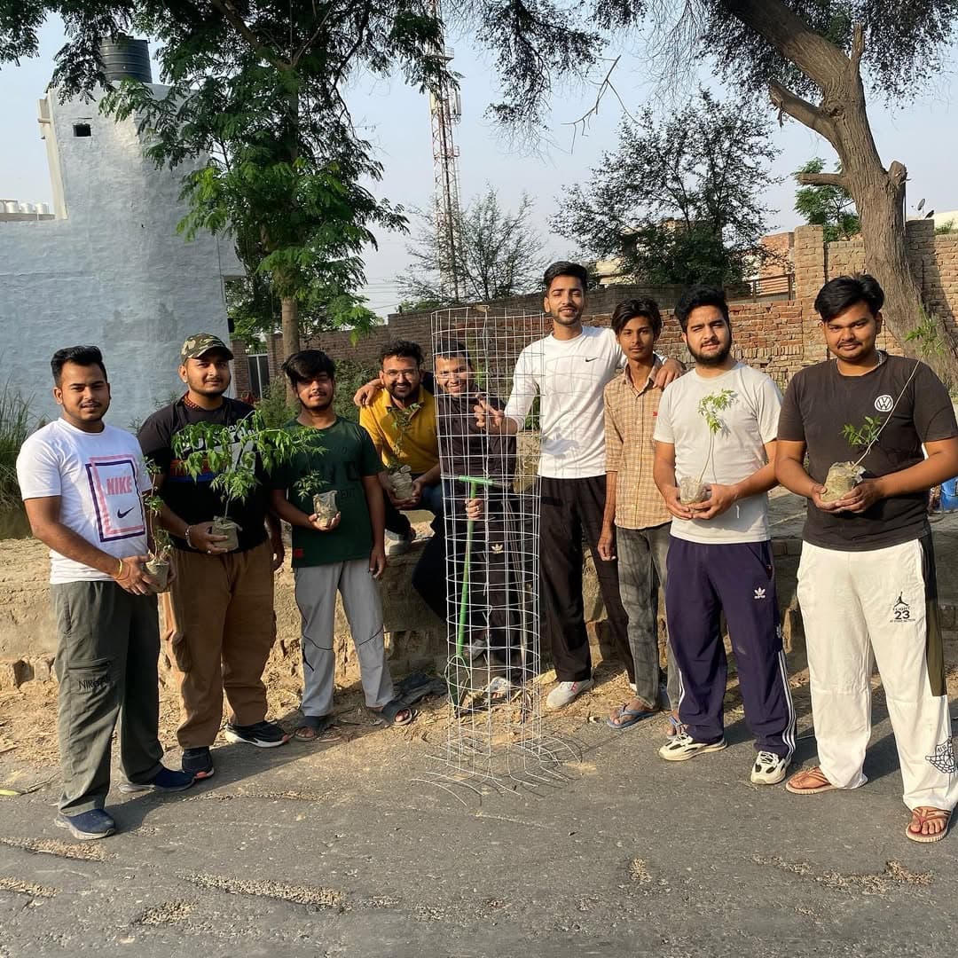 Tree plantation drive in Muktsar